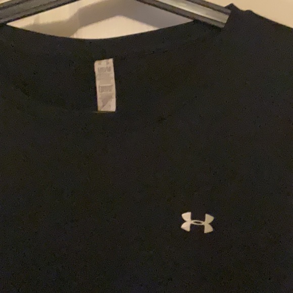 Men’s Under Armour heat gear Size Medium black - Picture 3 of 4